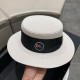 Dior Dior straw hat, celebrity style sun hat, made of fine straw, foldable, head circumference 57cm