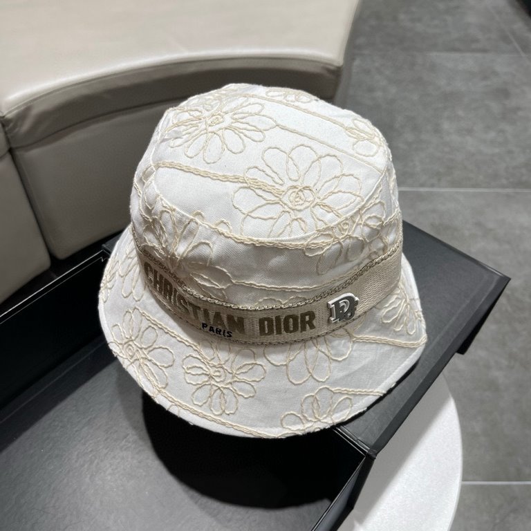 Dior Dior 2023 New Fisherman's Hat, Official New, Authentic Open Mold, Head Circumference 57cm