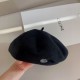 ￥Dior Dior fall and winter new beret, 100% wool fabric % head circumference 57cm