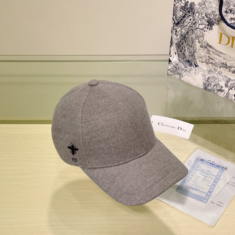 Dior Dior   fall and winter new embroidered letters logo baseball cap, awesome quality, deepen the cap more temperament, this season's explosive models