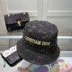 Dior Dior new original single fisherman's hat, exquisite pure also style is very feeling, cool and very stylish, counter out of stock popular, the quality is super!