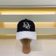 [DIOR Dior] autumn and winter new counter synchronization embroidered baseball cap, explosive models, big brand synchronization, super good with the shipment!