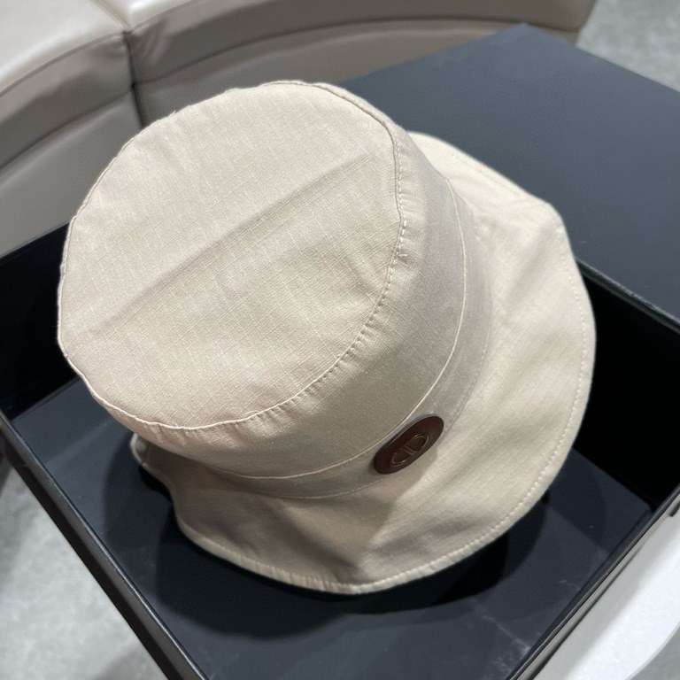 Dior Dior 23 Spring and Autumn Fisherman's Hat, Casual Bucket Hat, Versatile Model, Head Circumference 57, cm