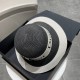 DIOR Dior 2023 early spring new Korean version of the casual straw hat   new models round top fine straw bowler hat straw hat [love] [love] workmanship details fine, simple and generous, versatile single product ~ out of