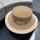 Dior Dior straw hat, 23 years new haute couture model straw hat, made of imported paper straw, head circumference 57cm