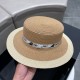 Dior Dior straw hat, 23 years new haute couture model straw hat, made of imported paper straw, head circumference 57cm