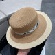 Dior Dior straw hat, 23 years new haute couture model straw hat, made of imported paper straw, head circumference 57cm