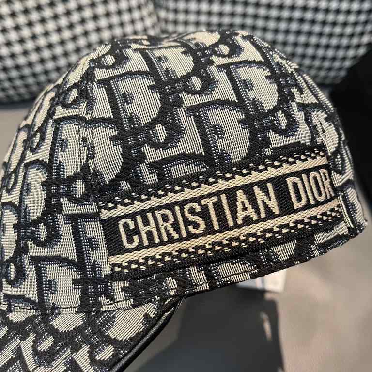 With box cloth bag, Dior (Dior) new original single baseball cap, Dior old flower, retro flavor, counter out of stock popular, 11 open mold customized, original canvas material   head layer cowhide, cotton lining, lightw