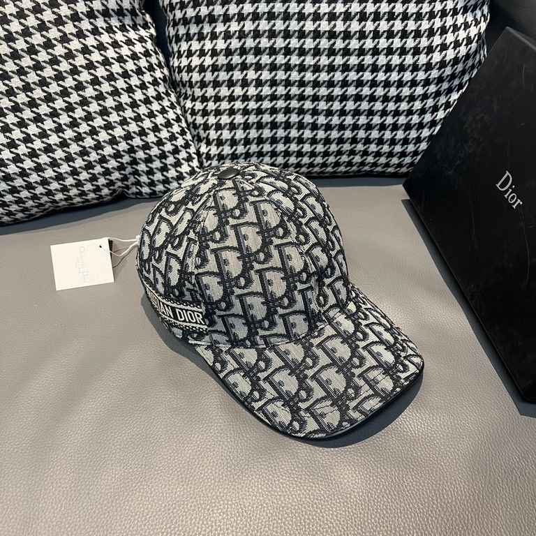 With box cloth bag, Dior (Dior) new original single baseball cap, Dior old flower, retro flavor, counter out of stock popular, 11 open mold customized, original canvas material   head layer cowhide, cotton lining, lightw