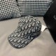 With box cloth bag, Dior (Dior) new original single baseball cap, Dior old flower, retro flavor, counter out of stock popular, 11 open mold customized, original canvas material   head layer cowhide, cotton lining, lightw