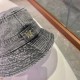 DIOR Dior fisherman hat women show face small 2023 new washed and old Harajuku style sunshade basin hat summer sunscreen hat