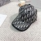 Dior (Dior) new original single baseball cap, Dior old flower, retro flavor, counter out of stock popular, 11 open mold ordering, the original canvas material   head layer cowhide, cotton lining, lightweight and breathab