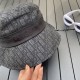 Dior (Dior) new original single fisherman's hat, exquisite pure also grunge very feeling, very cool and very stylish, counter out of stock popular, the quality is super!