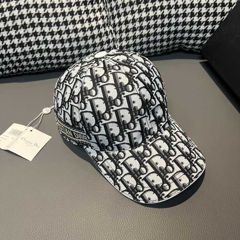 With box cloth bag, Dior (Dior) new original single baseball cap, Dior old flower, retro flavor, counter out of stock popular, 11 open mold customized, original canvas material   head layer cowhide, cotton lining, lightw