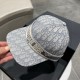 Dior Dior 2023 early spring new counter new simple embroidery model baseball cap, very trendy! Casual sports models, classic production, super good with clothes!