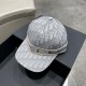 Dior Dior 2023 early spring new counter new simple embroidery model baseball cap, very trendy! Casual sports models, classic production, super good with clothes!