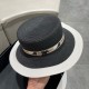 Dior Dior straw hat, 23 years new haute couture model straw hat, made of imported paper straw, head circumference 57cm