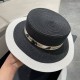 Dior Dior straw hat, 23 years new haute couture model straw hat, made of imported paper straw, head circumference 57cm