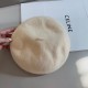 ￥Dior Dior fall and winter new beret, 100% wool fabric % head circumference 57cm