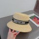 ￥. High versionDior Dior official model straw straw hat, high-density production, a super classy straw hat up ~ out of the street preferred! The hat is super beautiful and greasy color proper, lightweight and portable! F