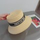 ￥. High versionDior Dior official model straw straw hat, high-density production, a super classy straw hat up ~ out of the street preferred! The hat is super beautiful and greasy color proper, lightweight and portable! F