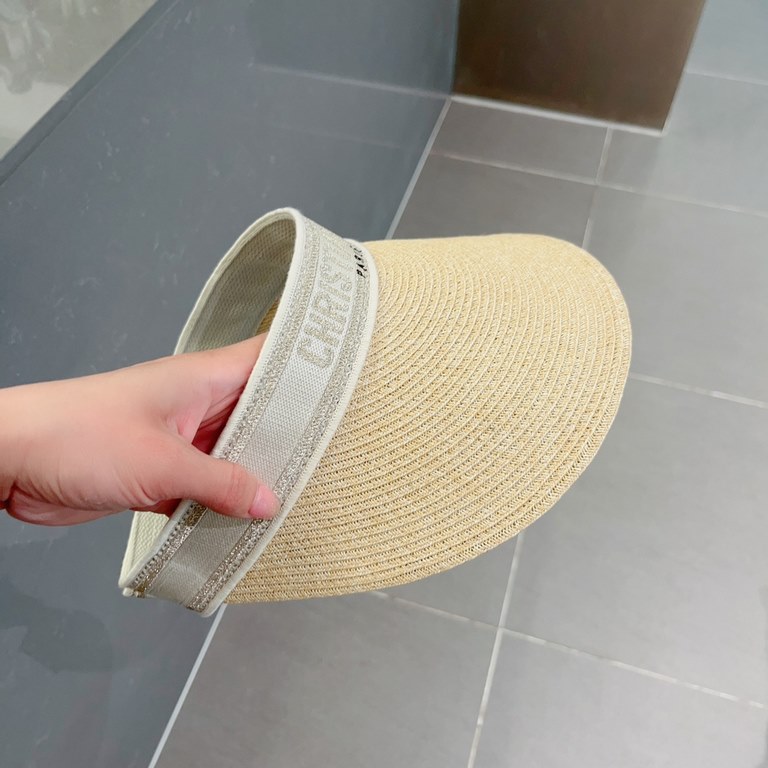 Dior Dior New Straw Hat, Sun Shade Hair Band.