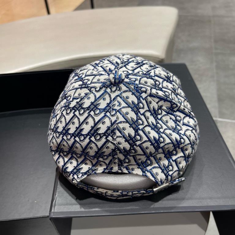 DIOR Dior 2023 new men's and women's baseball caps, new shipments, big name models are super good with, hurry to get!