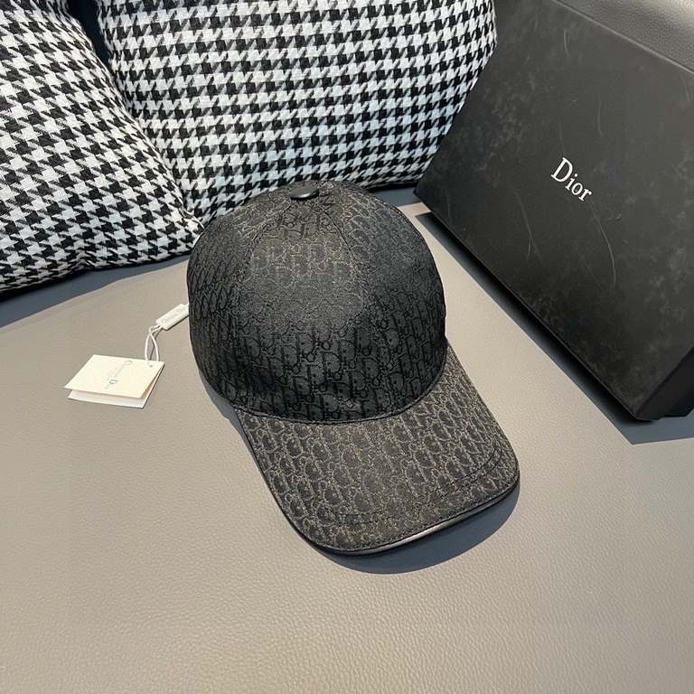 New ShipmentsNew model shipmentWith box cloth bag, Dior (Dior) new original single baseball cap, Dior old flower, retro flavor, counter out-of-stock popular, 11 open mold ordering, original canvas material   head layer c