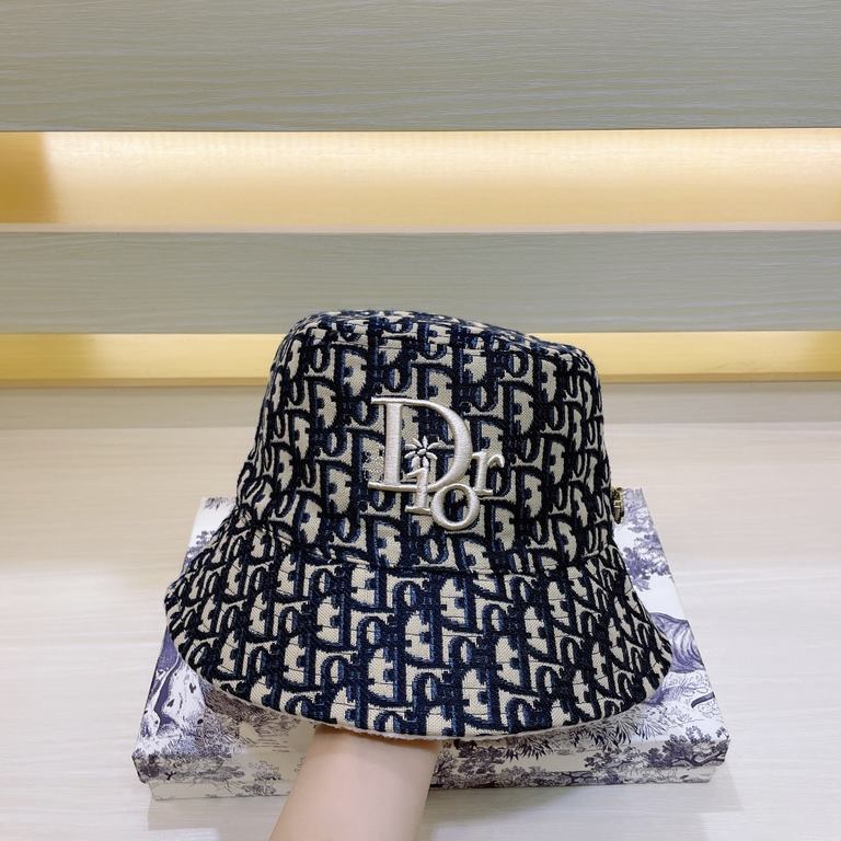 Autumn and winter new original single quality double-sided fisherman hat [Dior DIOR] official website synchronization on-line Korean version of the new British sports models heavy custom models 11 original single quality