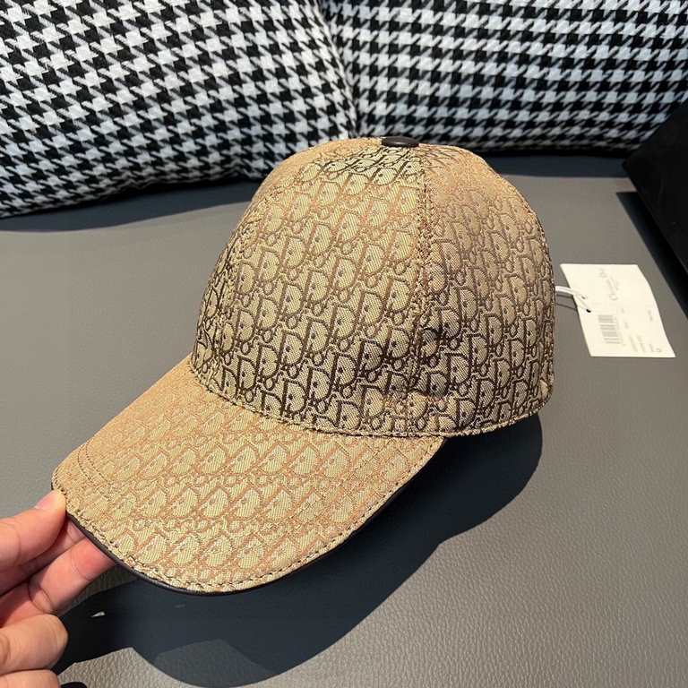 New shipmentsWith box bag, Dior (Dior) new original single baseball cap, Dior old flower, retro flavor, counter out of stock popular, 11 open mold customized, original canvas material   head cowhide, cotton lining, light