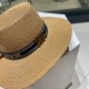 Dior Dior straw hat, sun hat, sun protection head circumference 57cm