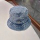 DIOR Dior fisherman hat women show face small 2023 new washed and old Harajuku style sunshade basin hat summer sunscreen hat