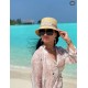 ￥. High versionDior Dior official model straw straw hat, high-density production, a super classy straw hat up ~ out of the street preferred! The hat is super beautiful and greasy color proper, lightweight and portable! F