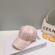 Dior Dior   high version of the shipment, full diamond logo baseball cap, a very classic classic, popular retro beauty, available in all seasons, out of the necessary, very show face small