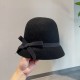 Specials￥Dior Dior fall and winter new tweed cap, wool bowler hat, 100% wool fabric, head circumference 57cm