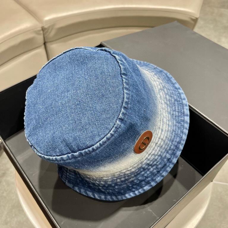 Dior Dior 2023 spring and summer new Japanese design sense cowboy fisherman hat children sweet summer Korean version of the hundred tide breathable sunshade show face small basin cap