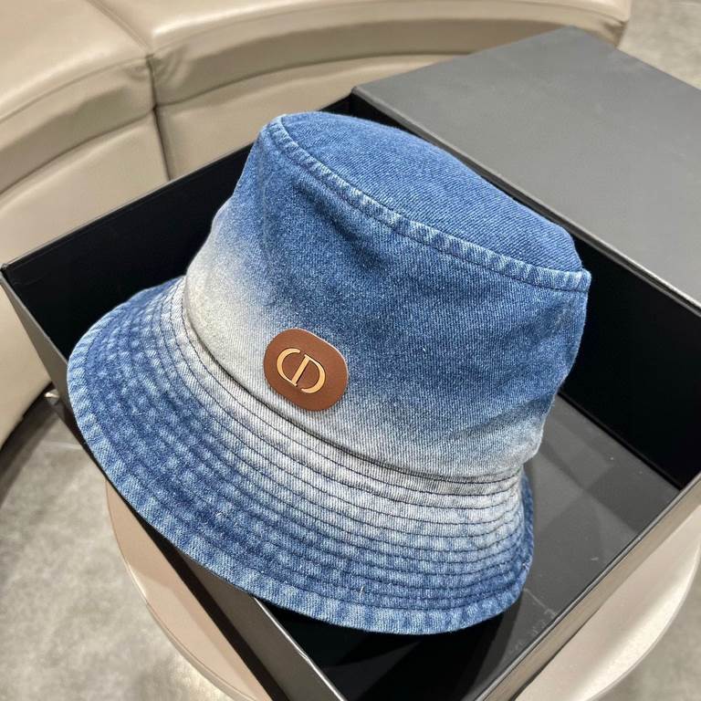 Dior Dior 2023 spring and summer new Japanese design sense cowboy fisherman hat children sweet summer Korean version of the hundred tide breathable sunshade show face small basin cap