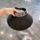 Dior order model high quality thin braid hollow top hatSummer shading shell hollow cap, large brim widening 180 ° full face sunscreenEfficient sunshade, show face small style, big head baby rest assured that the hand!