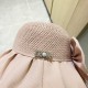 with dust bag [Dior Dior] 2023 spring and summer models of simple large-brimmed bow fisherman's hat, the big models are super good with the big brands, hurry to get it!