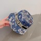 ￥Dior Dior 2022 early spring counter new fisherman hat, men and women, head circumference 57cm