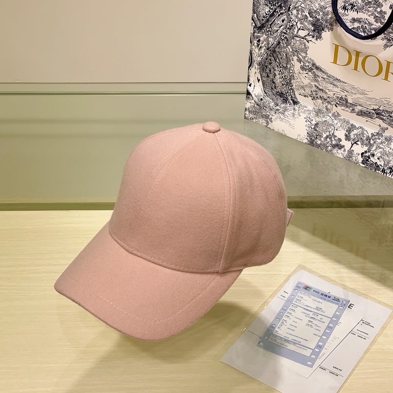 Dior Dior   fall and winter new embroidered letters logo baseball cap, awesome quality, deepen the cap more temperament, this season's explosive models