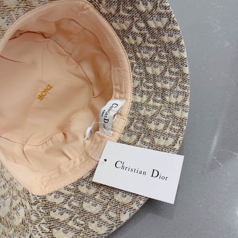 ￥Dior Dior Fisherman's hat, official new, genuine open mold, head circumference 57cm