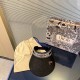 with dust bag [DIOR Dior] 2023 summer new small fragrance wind popping sun hat hollow cap, the big name shipment, super convenient! Good ride! Out on the street must