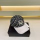 [DIOR Dior] autumn and winter new counter synchronization embroidered baseball cap, explosive models, big brand synchronization, super good with the shipment!