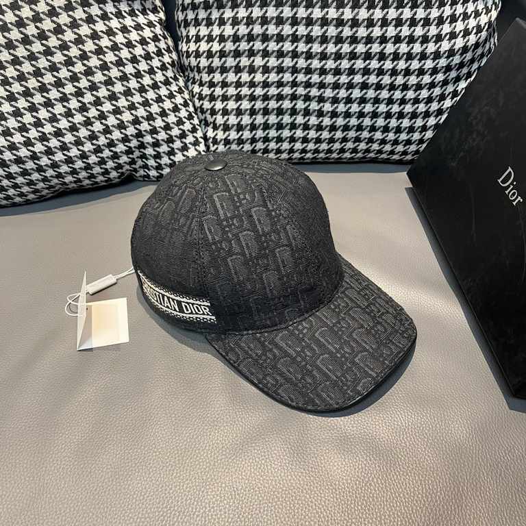 With box cloth bag, Dior (Dior) new original single baseball cap, Dior old flower, retro flavor, counter out of stock popular, 11 open mold customized, original canvas material   head layer cowhide, cotton lining, lightw