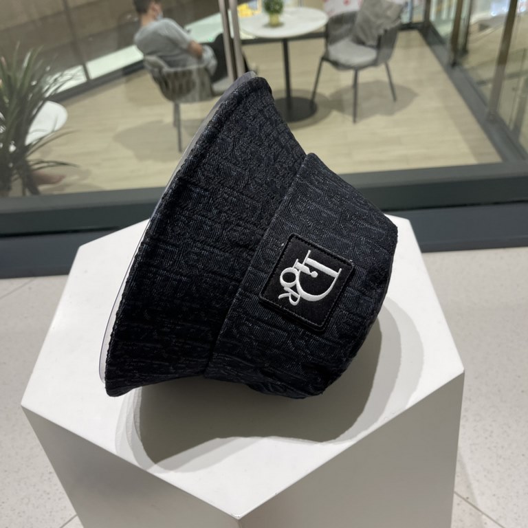 [DIOR Dior] 2023 summer new counter men and women models sunshade fisherman's hat, the big name shipment, super convenient! Good ride! Out on the street must have