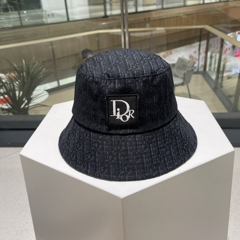 [DIOR Dior] 2023 summer new counter men and women models sunshade fisherman's hat, the big name shipment, super convenient! Good ride! Out on the street must have