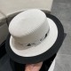 Dior Dior straw hat, 23 years new haute couture model straw hat, made of imported paper straw, head circumference 57cm