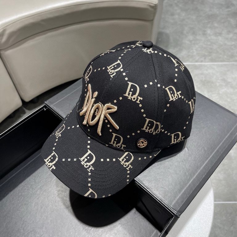 Dior Dior baseball cap   beautiful   simple atmosphere  fashionable and generous   low-profile luxury   sunscreen, fashionable both, versatile models     pro, hurry up to get it   you deserve to have! Adjustable size!