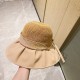 with dust bag [Dior Dior] 2023 spring and summer models of simple splicing slanting fisherman's hat, the big models are super good with the big brands, hurry to get it!